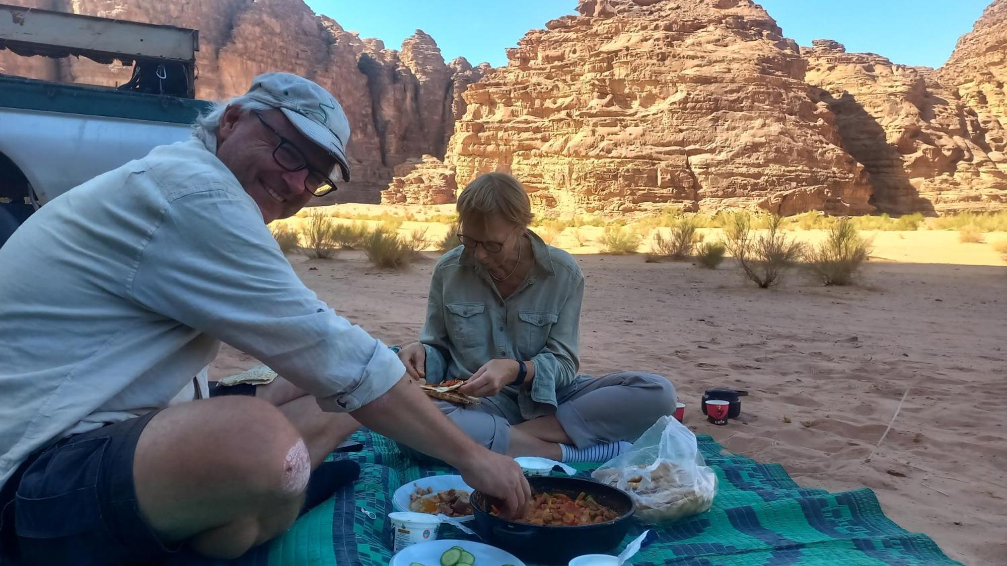 غرووب وادي رم Wadi Rum Exterior foto