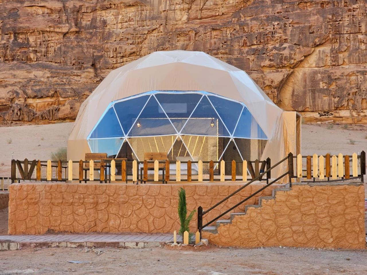 غرووب وادي رم Wadi Rum Exterior foto